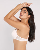La Senza Hello Sugar Push Up Plunge Bra Ivory / 34B